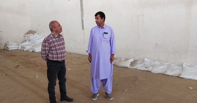 بازدید و نظارت از انبار کارگزاری های شهرستان چاهشور استان سیستان وبلوچستان در 19 آبان ماه سال 1404 
