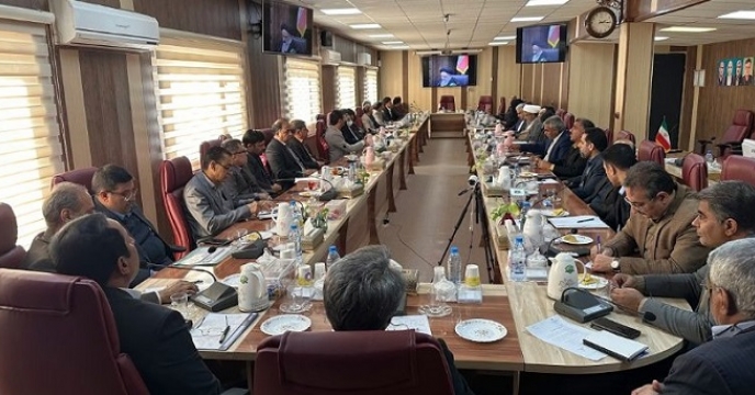 برگزاری جلسه شورای مدیران ومعاونین وزارت جهاد کشاورزی در سازمان جهاد کشاورزی استان سیستان وبلوچستان 