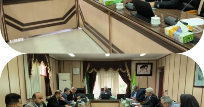 صبح امروز حضور مدیر شرکت خدمات حمایتی کشاورزی گیلان در جلسه سازمان چای استان