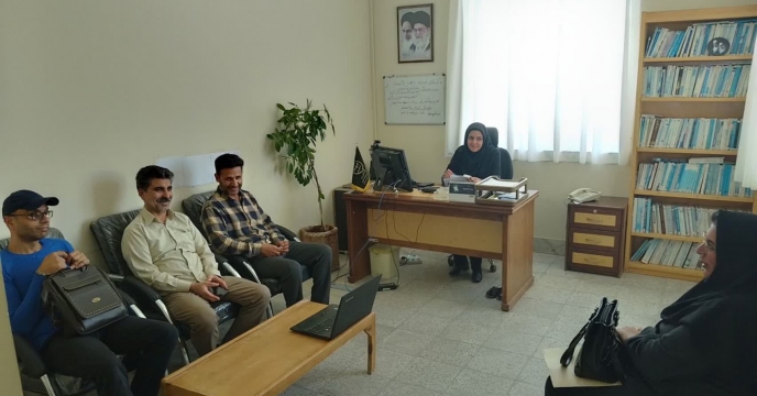 بازدید کار گروه پایش استان از انبار کارگزاری تعاونی تولید روستایی طبس مسینا 