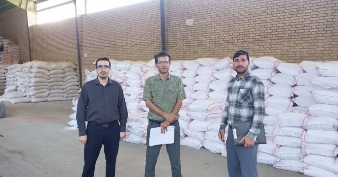 بازدید کمیته پایش استان خراسان شمالی از انبار کارگزاری شهرستان شیروان