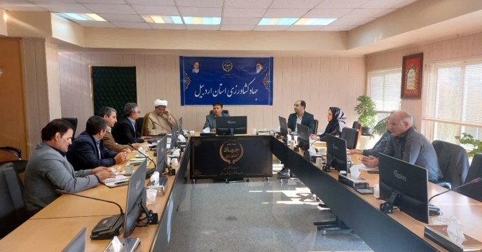 حضور مدیر شرکت خدمات حمایتی کشاورزی استان اردبیل در جلسه ستاد تغذيه گياهي استان