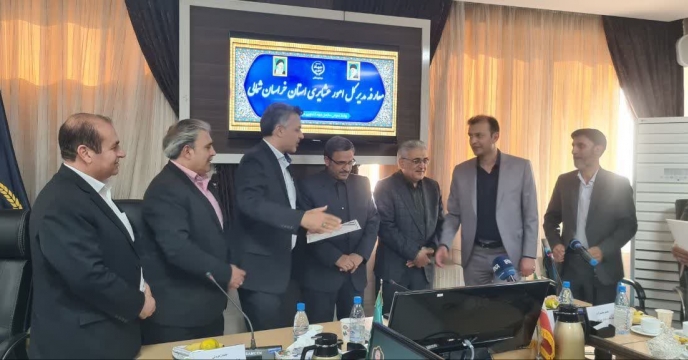 حضور مهندس نظام دوست درجلسه معارفه مدیرکل امور عشایری استان خراسان شمالی