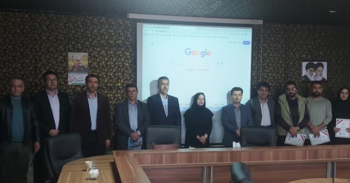 مراسم تجلیل از همکاران بازرگانی با حضور نماینده ستاد مرکزی شرکت خدمات حمایتی کشاورزی