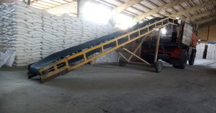 حمل 10تن کود شیمیایی کلرور پتاس به کارگزاری های شهرستان سملقان