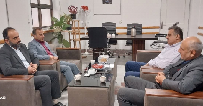 ملاقات  مدیر زراعت جهاد کشاورزی استان با مدیر مازندران