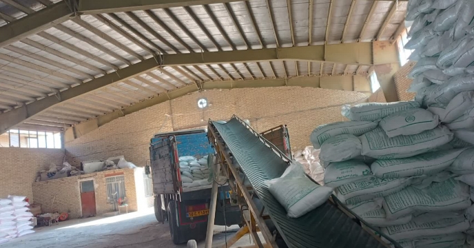 ارسال 15 تن کود شیمیایی سولفات پتاسیم به کارگزاری های شهرستان شیروان