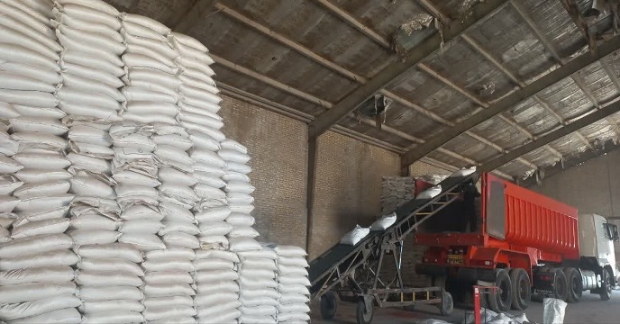 توزیع 1100 تن کود اوره در بین کشاورزان شهرستان باغملک استان خوزستان