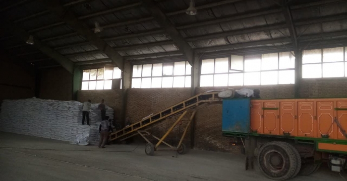 حمل 5 تن کود سوپر فسفات تریپل و 5 تن کود سولفات پتاسیم به کارگزاری‌های شهرستان سملقان