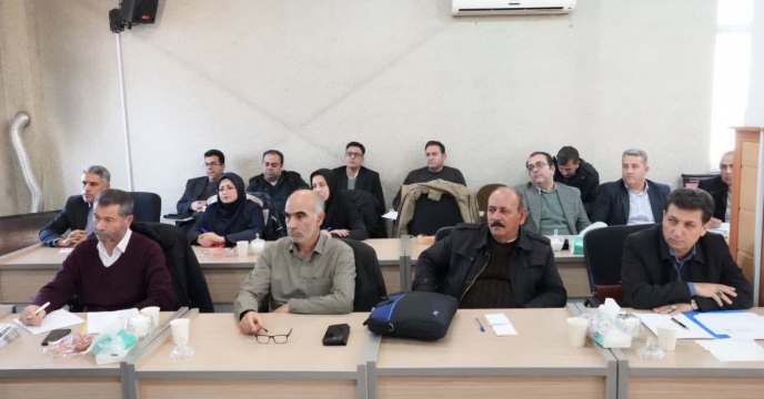حضور مدیر شرکت خدمات حمایتی کشاورزی استان در جلسه شورای معاونین و مدیران سازمان جهاد کشاورزی آذربایجان‌غربی
