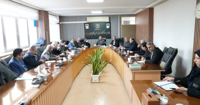 حضور مدیر شرکت خدمات حمایت کشاورزی استان در جلسه ستاد تأمین نهاده‌های  کشاورزی استان آذربایجان‌غربی