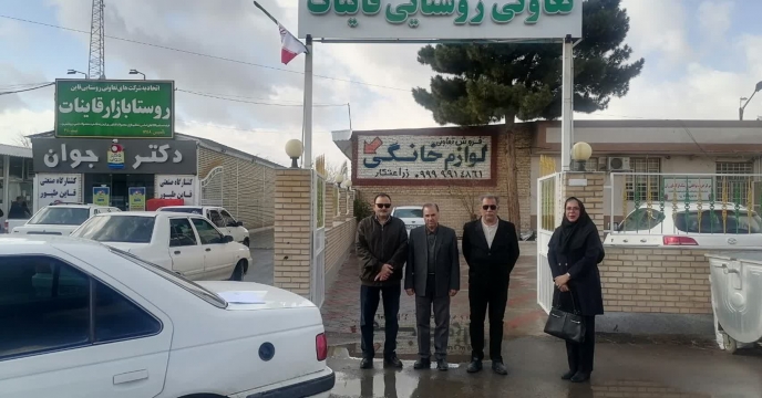 بازدید سرپرست شرکت خدمات حمایتی کشاورزی خراسان جنوبی از کارگزاری اتحادیه تعاونی روستایی قاین