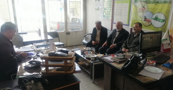 سرپرست شرکت خدمات حمایتی کشاورزی خراسان جنوبی از کارگزاری سید حسن موسوی بازدید کرد