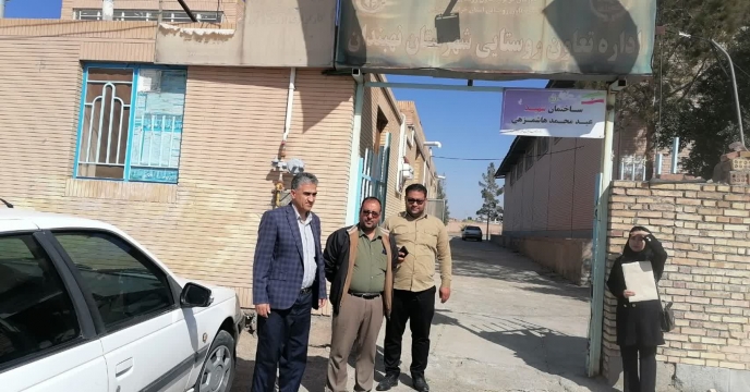 بازدید و پایش از انبار کارگزاری اتحادیه تعاونی روستایی نهبندان