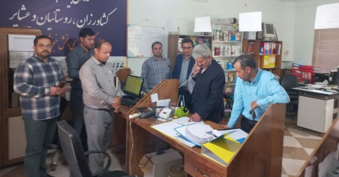 رصد و پایش مواد کودی از کارگزاری های شهرستان فاروج