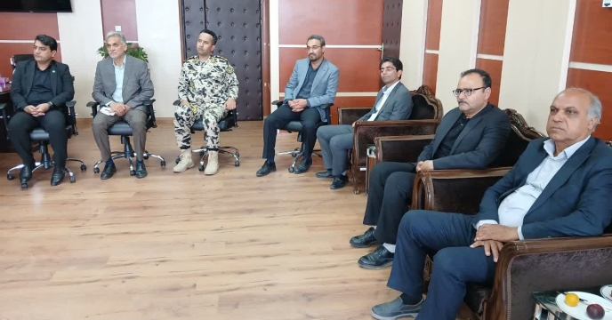 دیدار مدیر شرکت خدمات حمایتی کشاورزی خراسان جنوبی با رئیس‌کل دادگستری استان به مناسبت هفته قوه قضائیه
