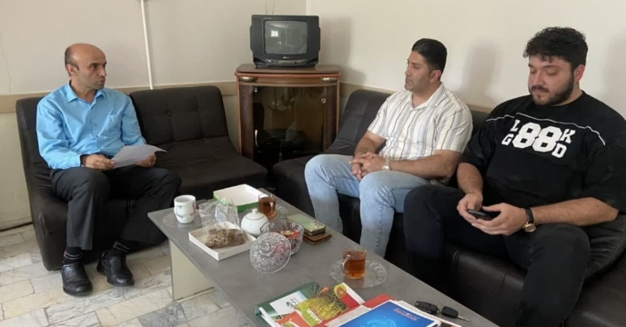 برگزاری جلسه در مرکز  خدمات جلین شهرستان گرگان با خضور کارگزار توزیع کود ( ولایت جلین) 