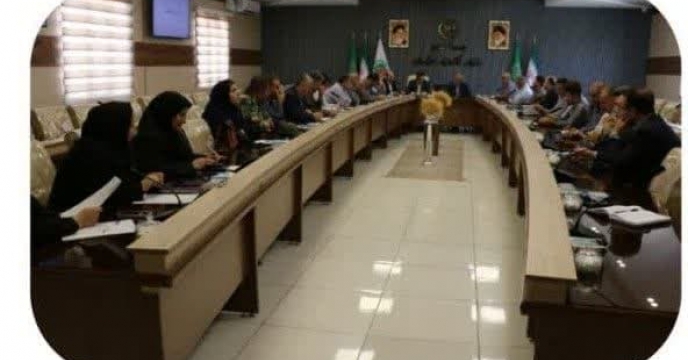 برگزاری جلسه کارگروه پدافند غیرعامل در سالن جلسات شهدای سازمان جهاد کشاورزی استان کردستان