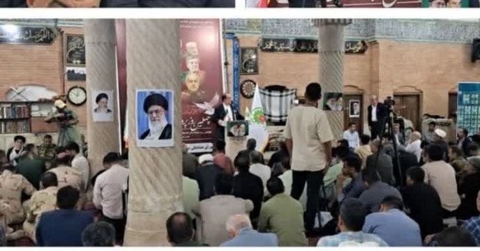 حضور مدیر شرکت خدمات حمایتی کشاورزی استان کردستان در مراسم چهلمین روز پرواز به سوی بهشت