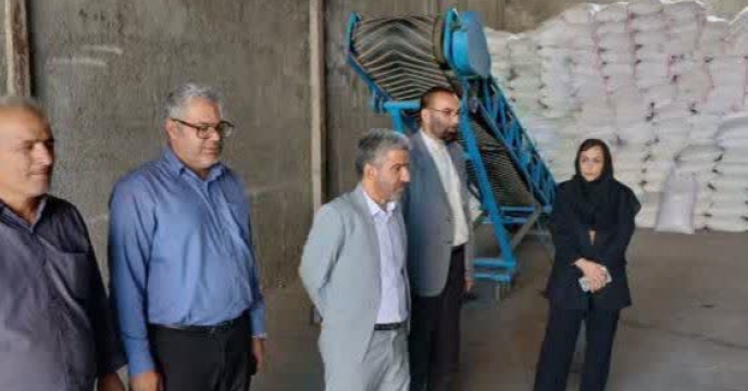بازدیدکمیته پایش کودی استان گلستان  از کارگزاری توزیع کود شهرستان مینودشت