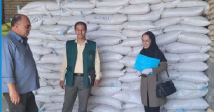 نظارت بر نهاده های کشاورزی کود و بذر  شهرستان بندر ترکمن