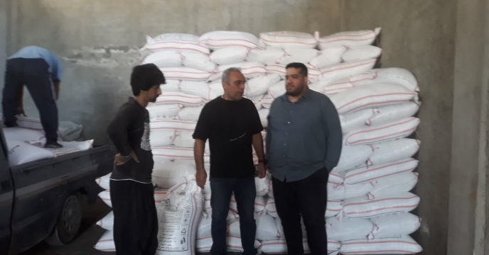 بازدید از کارگزاری کود سعید بادی  در شهرستان بندرگز