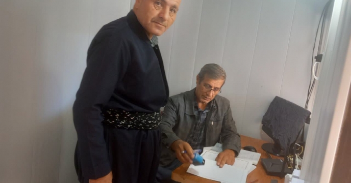 بازدید اکیپ پایش استان از انبار کارگزاری در شهرستان دیواندره