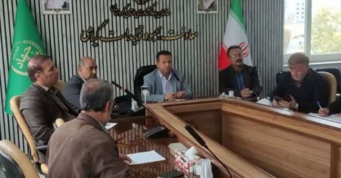 دوازدهمین جلسه ستاد تغذیه گیاهی با حضور مدیر شرکت خدمات حمایتی کشاورزی استان کردستان 