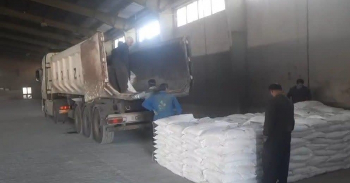 تامین میزان 200 تن کود سولفات پتاسیم از مبدا ارومیه به مقصد انبارهای سازمانی استان کردستان
