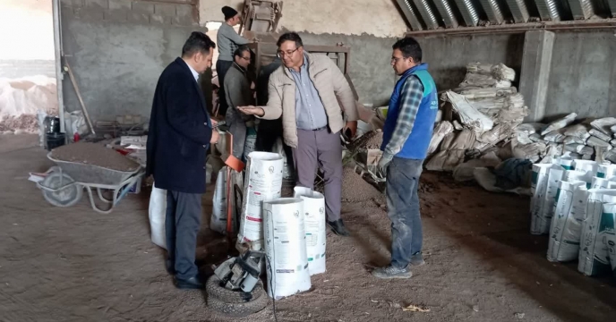 بازدید از شرکت قیزیل توپراق سهند توسط شرکت خدمات حمایتی کشاورزی استان آذربایجان شرقی جهت تمدید تفاهم نامه همکاری