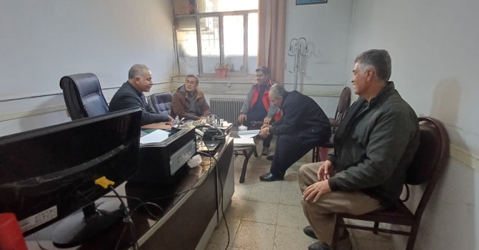 بازدید اکیپ پایش شرکت خدمات حمایتی کشاورزی استان کردستان ازانبار اتحادیه سقز 