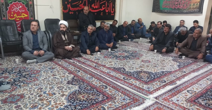 مراسم بزرگداشت روز جهاد کشاورزی و ایام سوگواری حضرت اباعبدالله الحسین (ع) در مدیریت جهاد کشاورزی استان یزد برگزار شد
