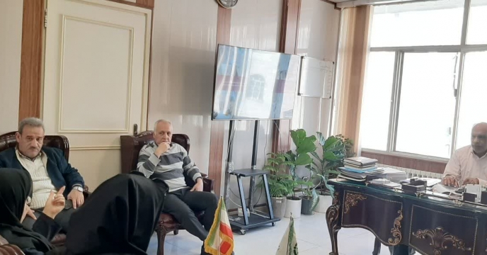 جلسه بررسی وضعیت کود کارگزاران شهرستان قرچک در دفتر مدیریت استان تهران