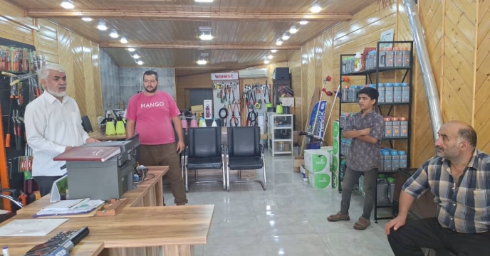پایش حضوری از کارگزاری آقای رستم پور