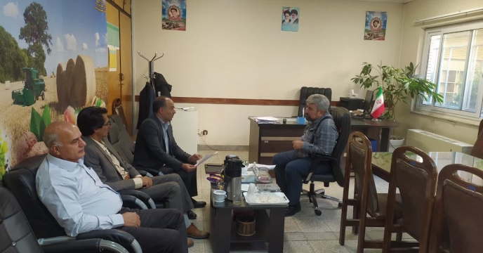نشست توزیع کشت پاییزه و جذب حداکثری نهاه های کشاورزی
