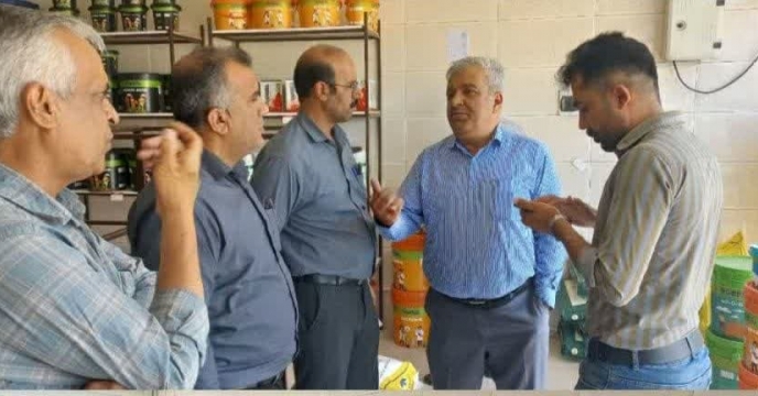 بازدید از فروشندگان عرضه کودهای شیمیایی در شهرستان کیار استان چهارمحال وبختیاری