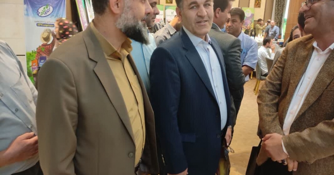 حضور مدیر جهادکشاورزی تویسرکان در همایش بازاریابی کود استان همدان 