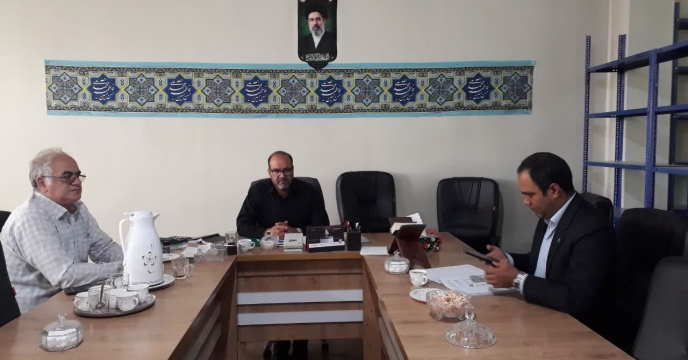 دیدار نماینده بانک قرض‌الحسنه مهر ایران با مدیر شرکت خدمات حمایتی کشاورزی استان اصفهان جهت توسعه همکاری‌های بانکی