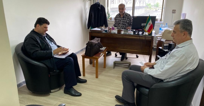 بازدید کارشناس معین شرکت خدمات حمایتی کشاورزی استان گیلان از سایت بوجاری استان