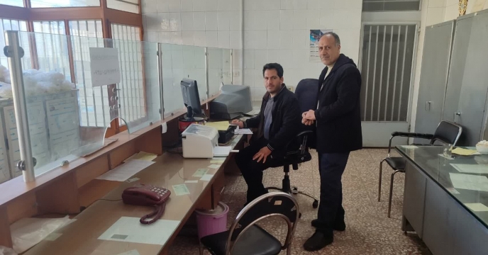 بازدید کارگروه پایش از انبار کارگزاری تعاونی درچه و بررسی روند توزیع کود در شهرستان خمینی شهر، استان اصفهان 