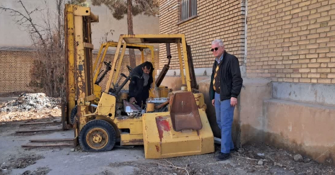 بازدید کارشناس معین شرکت خدمات حمایتی کشاورزی استان چهار محال و بختیاری از انبار سازمانی استان اصفهان