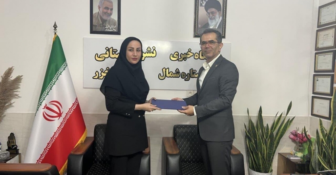 دیدار مجید محمدی با دفتر تحریریه پایگاه خبری ستاره شمال، پایگاه خبری آونگ گلستان،نشریه استانی ستاره خزر 