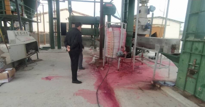 بازدید کارشناس فنی شرکت خدمات حمایتی کشاورزی استان هرمزگان از مجتمع انباری گهکم 