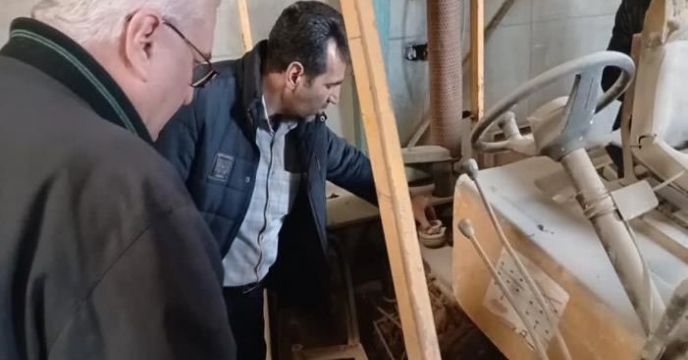 فهرست برداری از ماشین آلات موجود در انبار سازمانی شرکت خدمات حمایتی کشاورزی اصفهان 