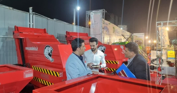 حضور معاون امور ماشین ها و ادوات کشاورزی شرکت خدمات حمایتی کشاورزی در چهاردهمین نمایشگاه ماشین های کشاورزی استان خوزستان