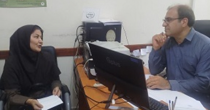 کارشناس ماشین ها وادوات کشاورزی  استان ایلام با رئیس مکانیزاسیون دیدار کردند درخصوص صدور پیش فاکتور