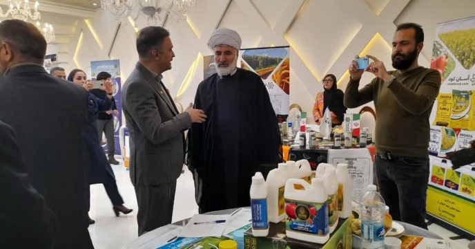 حضور نماینده ولی فقیه در همایش بازاریابی کود استان قزوین