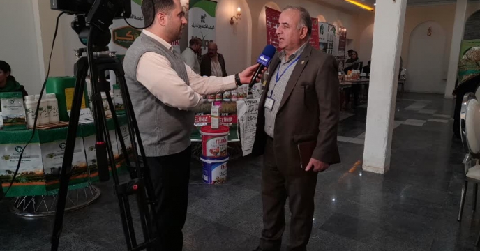 مصاحبه مهندس شفایی با صدا و سیما در همایش بازاریابی کود استان البرز