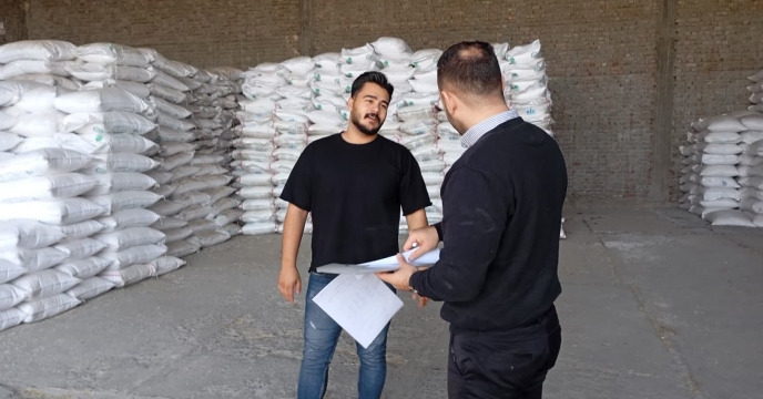 نظارتبر  انبار کارگزاران کود شهرستان میاندوآب توسط کارشناسان پایش شرکت خدمات حمایتی کشاورزی استان آذربایجان غربی