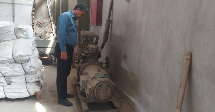 بازدید کارشناس فنی شرکت خدمات حمایتی کشاورزی استان هرمزگان از انبار مرکزی استان